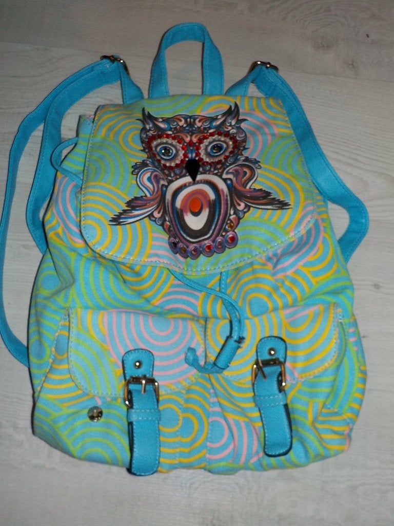 rugzak / boekentasje uil, Ophalen of Verzenden, Zo goed als nieuw, 30 tot 45 cm