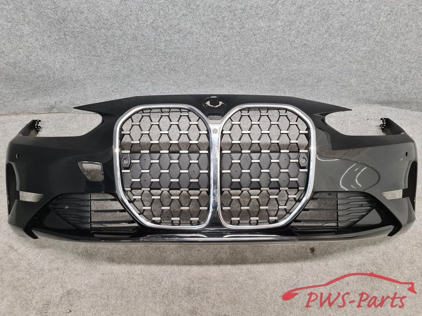 BMW G22 G23 4-SERIE GRILL VOORBUMPER ORIGINEEL, Ophalen, Gebruikt, -, Voor