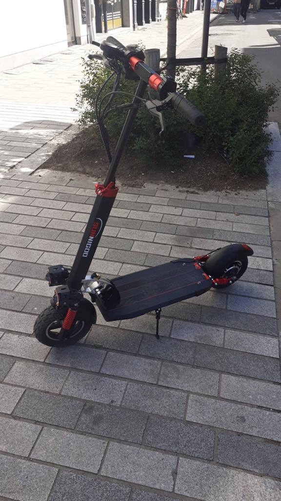 Step e scooter, Ophalen