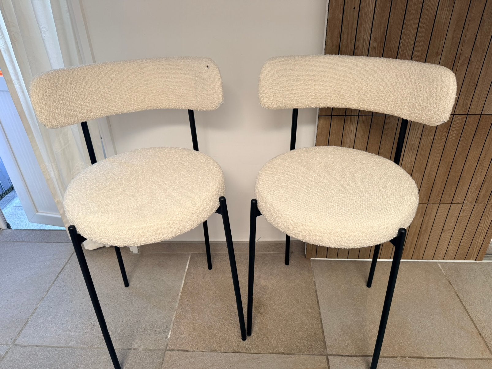 chaises hautes, Enlèvement, Neuf, Blanc, Deux