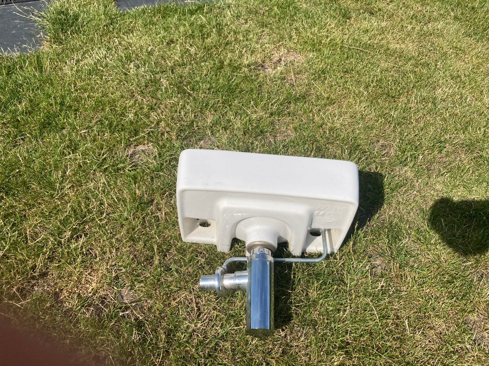 Toilet hand lavabo compleet met afvoer en kraan, Enlèvement, Comme neuf, Robinet
