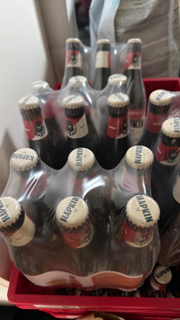 100 flesjes hapkin, Ophalen, Zo goed als nieuw, Flesje(s), Duvel