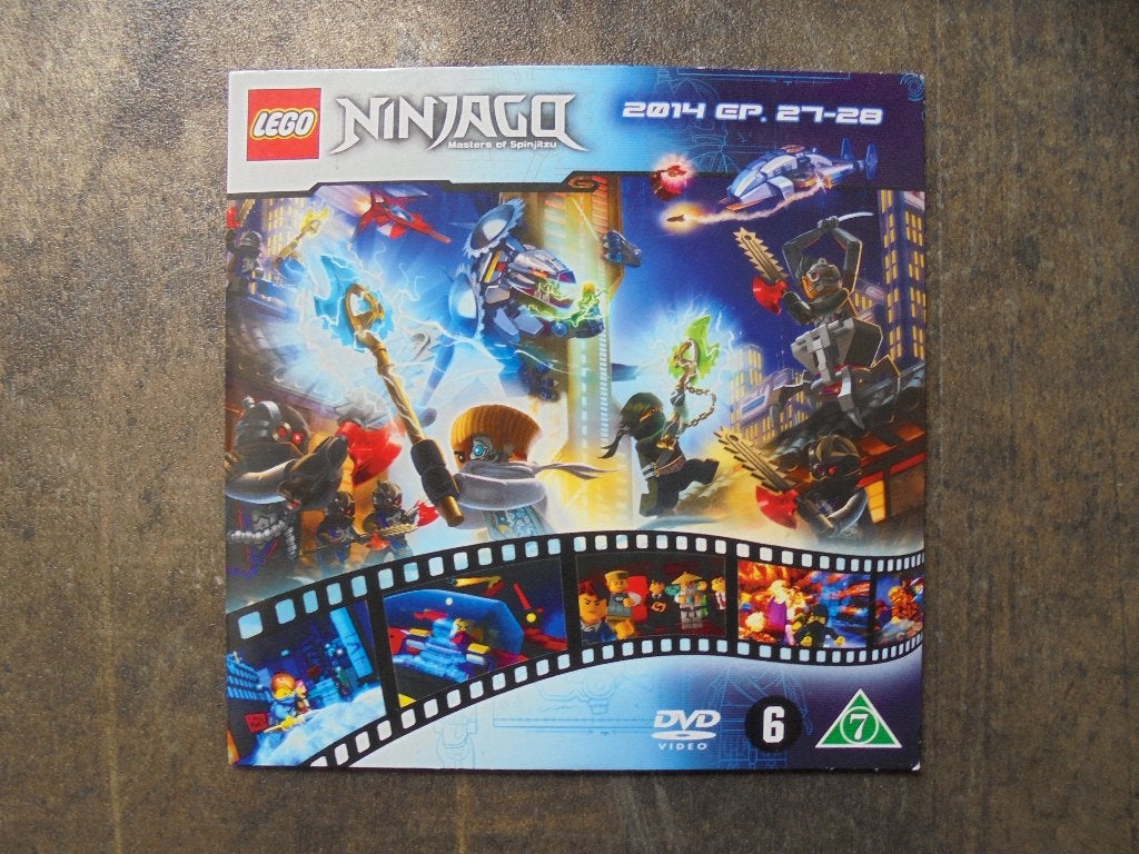 Lego DVD Ninjago Masters Of Spinjitzu (zie foto's), Gebruikt, Tekenfilm, Overige soorten, Ophalen of Verzenden