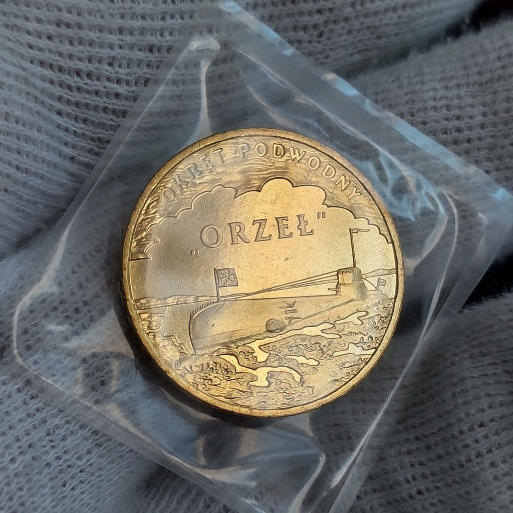 Munt / Polen / 2 zlotys / Orzel / 2012 / UNC, Postzegels en Munten, Ophalen of Verzenden, Polen, Losse munt