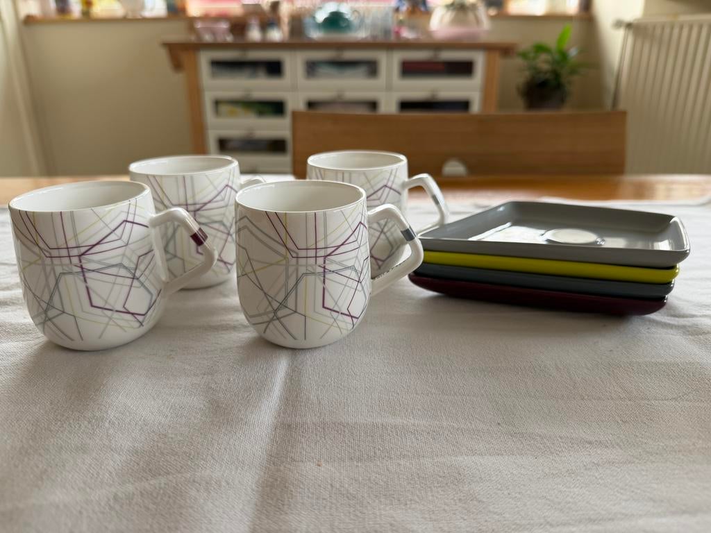 Espresso servies Salt & Pepper, Verzamelen, Ophalen, Zo goed als nieuw