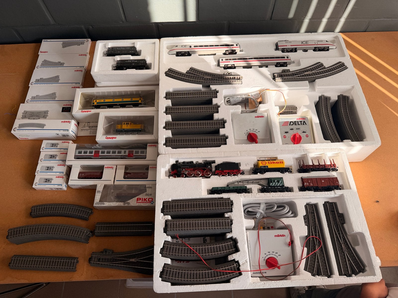 Groot lot marklin originele verpakking, Ophalen, Zo goed als nieuw, Locomotief