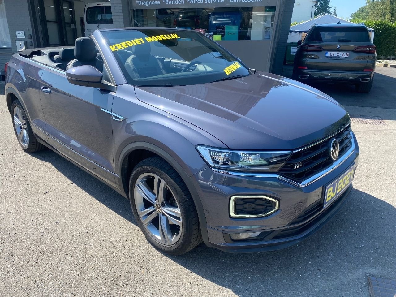 Volkswagen T-Roc Cabriolet R-Line AUTOMAAT MET GARANTIE, Autos, Argent ou Gris, Achat, Entreprise, Cabriolet