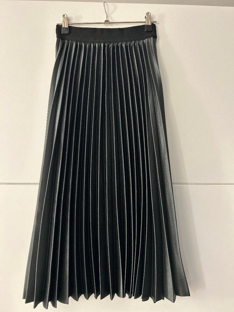 Only zwarte midi plooirok, Kleding | Dames, Only, Zwart, Ophalen of Verzenden, Zo goed als nieuw