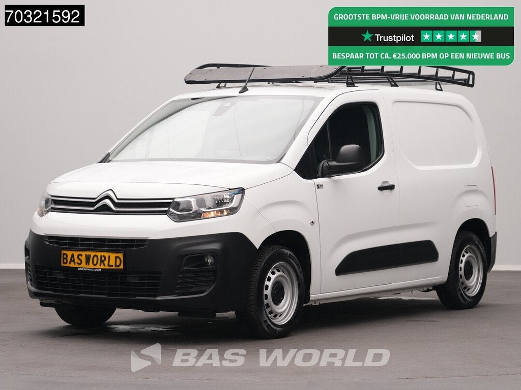 Citroën Berlingo 110pk Benzine L1H1 Trekhaak Airco Cruise P, Auto's, Bestelwagens en Lichte vracht, Bedrijf, Te koop, Achteruitrijcamera