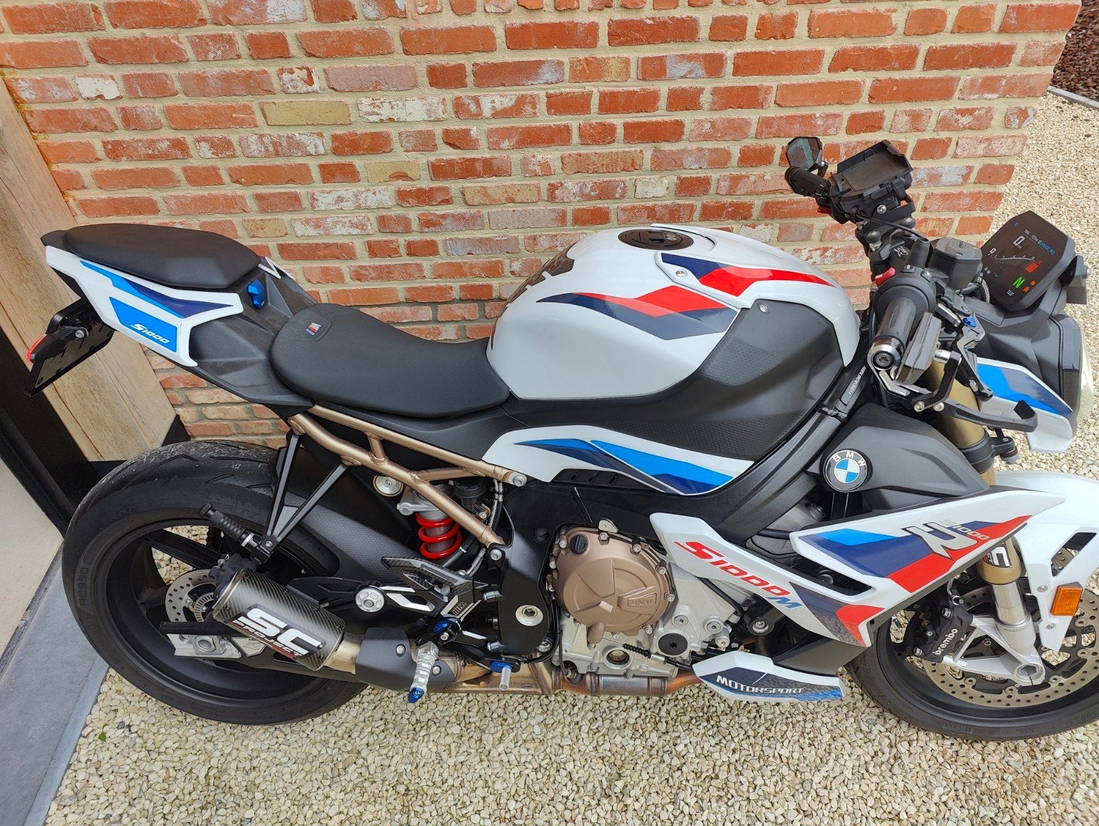BMW s1000r 7/22 4000km full option, Motoren, Occasion, 4 cilinders, Motorrijbewijs A, Handvatverwarming