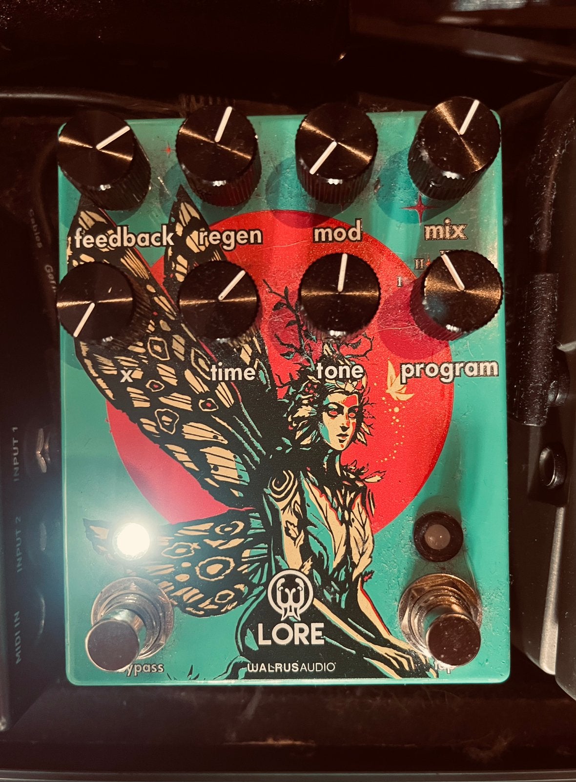 Walrus Audio Lore Reverse Soundscape Generator, Musique & Instruments, Enlèvement ou Envoi, Utilisé, Delay ou Écho