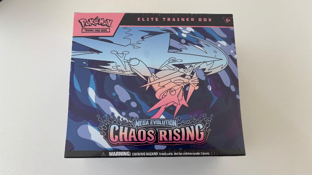 Pokémon Chaos Rising Elite Trainer Box ETB Sealed, Enlèvement ou Envoi, Neuf, Booster, Foil