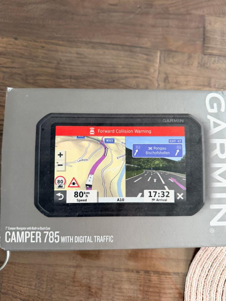 Garmin Camper 785, Caravanes & Camping, Camping-car Accessoires, Comme neuf, Enlèvement