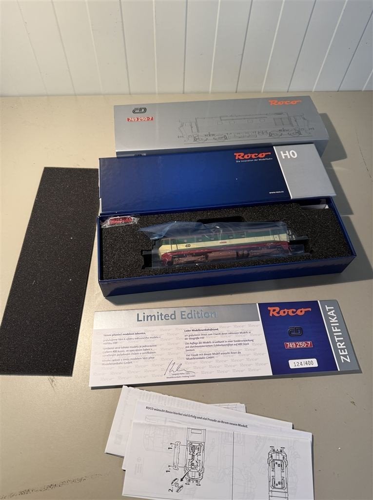 Model trein - Roco 72932 CD 749 250-7 EpV limitid edition, Hobby & Loisirs créatifs, Enlèvement ou Envoi, Neuf