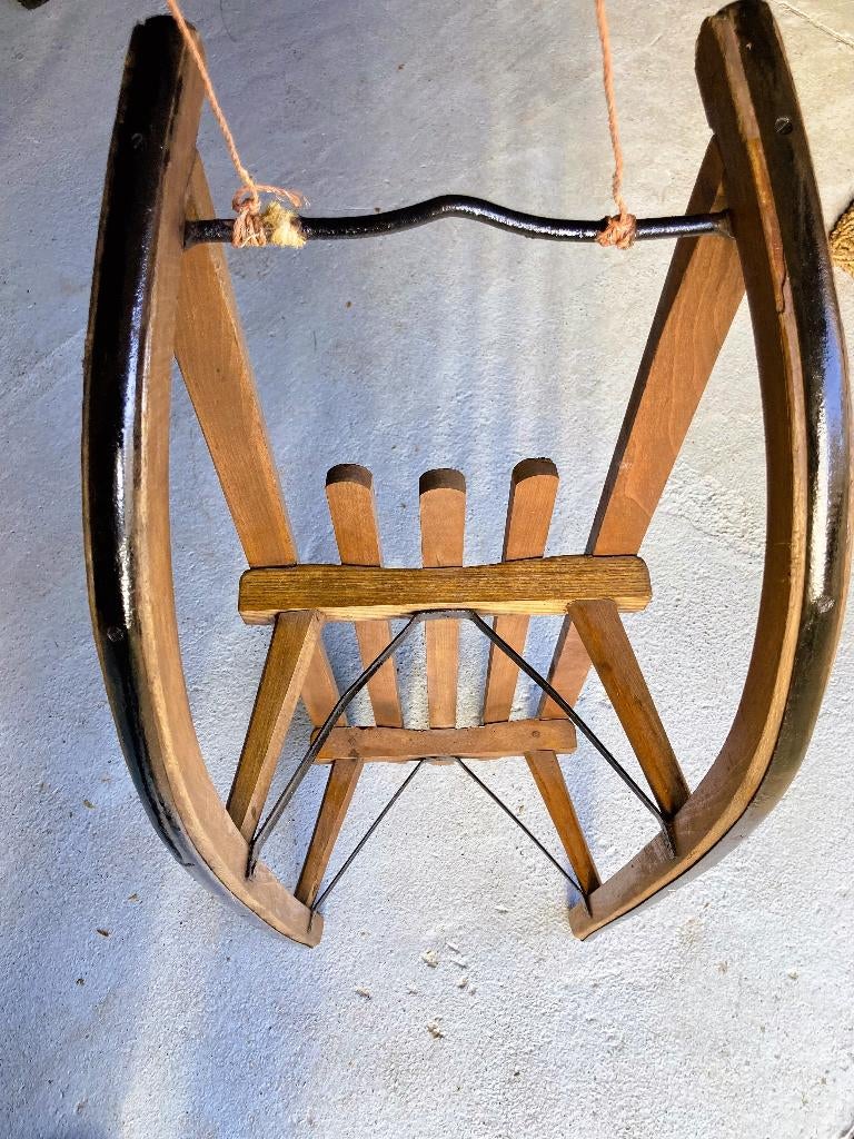 Luge en bois Davos (100 cm), Enlèvement, Utilisé, Bois