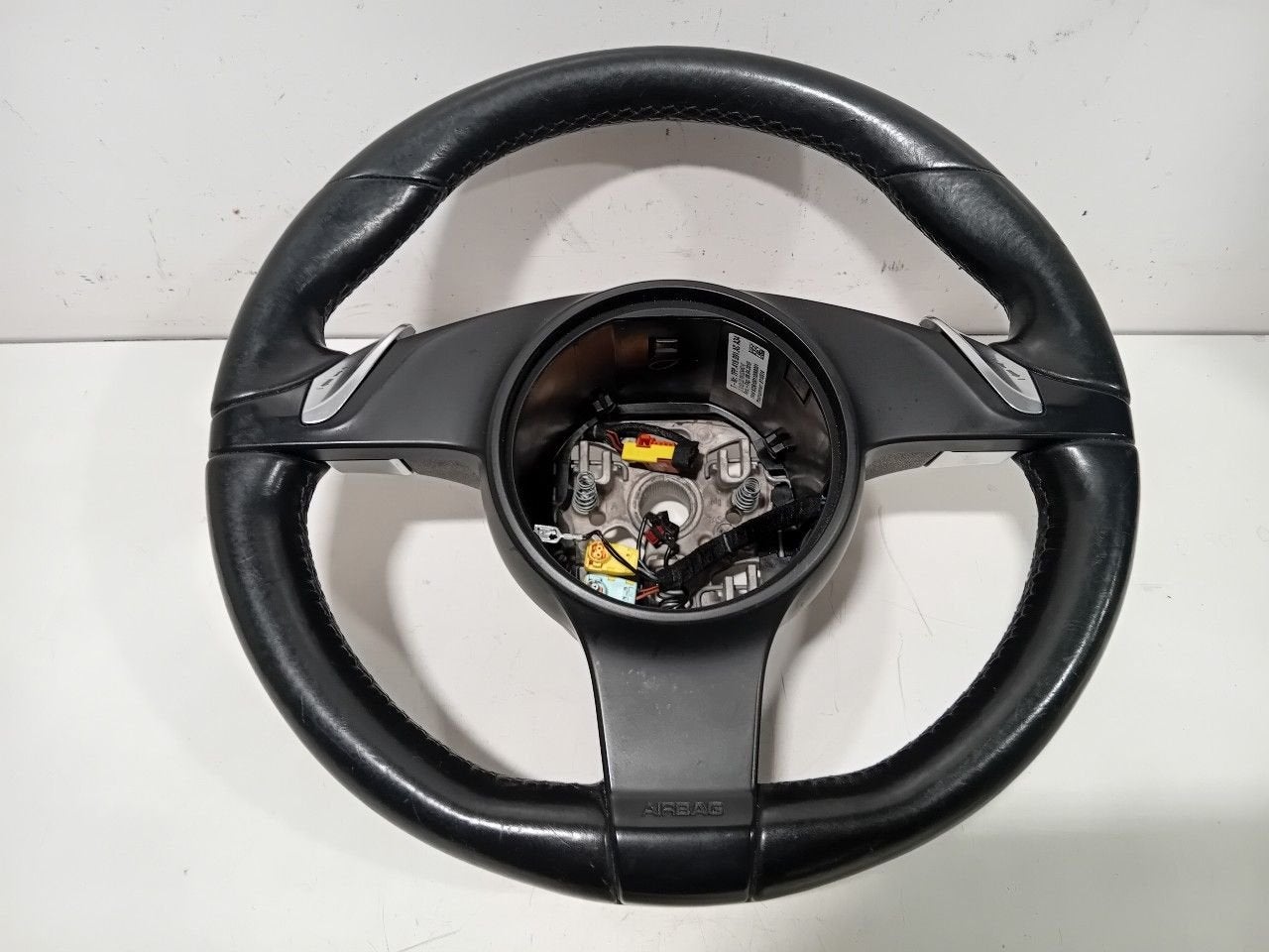 Stuur Porsche Panamera, Auto-onderdelen, Onderdelen@venauto.nl, Van der Ven Autorecycling B.V., Gebruikt, Ettenseweg 76, 4706 PB Roosendaal, The Netherlands