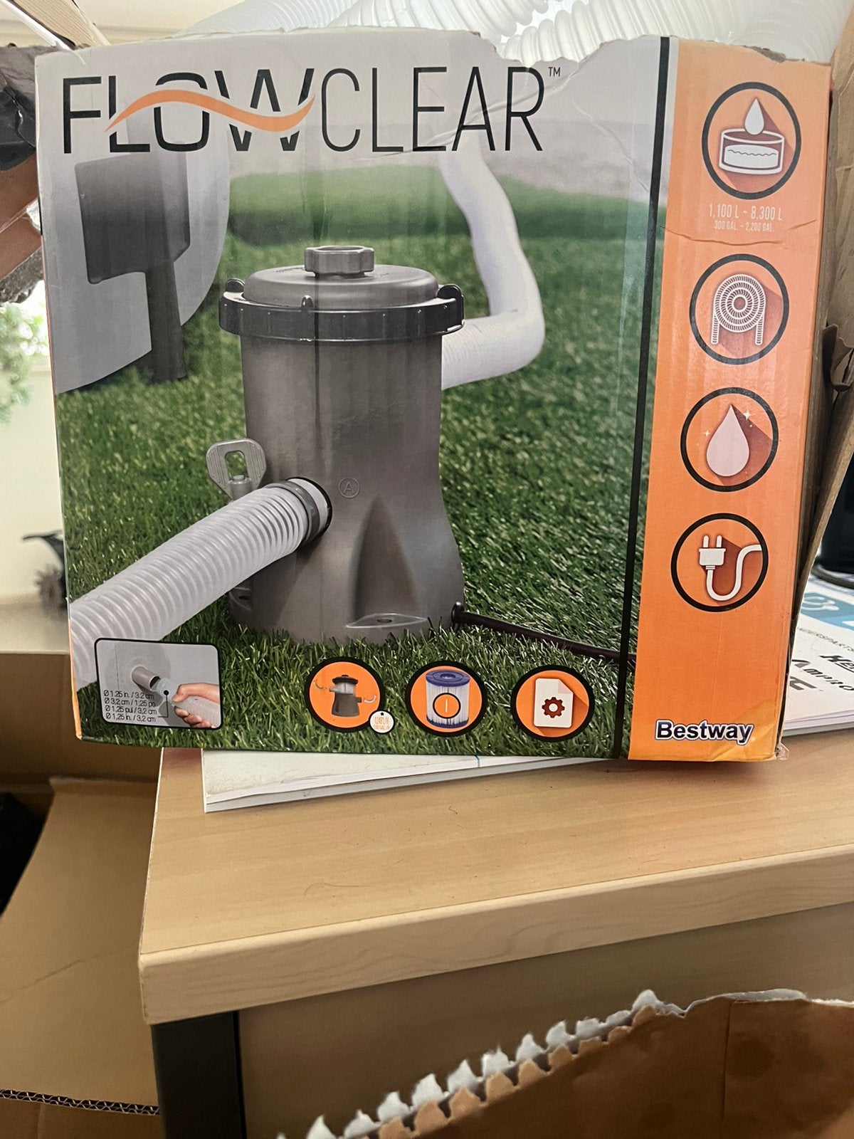 Flowclear zwembad filterpomp, Ophalen, Nieuw, Filter