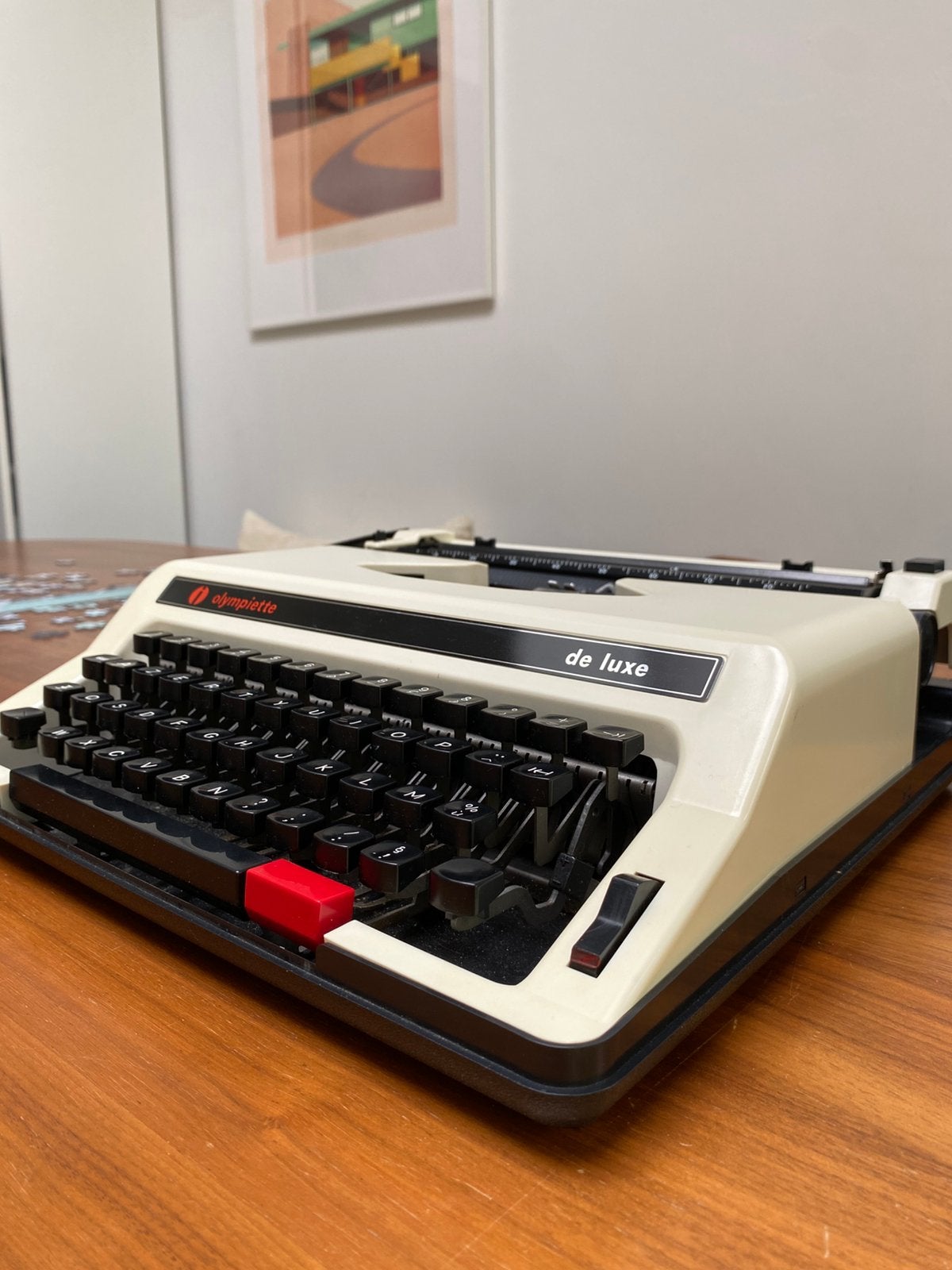 Olympiette de Luxe retro typemachine 1970, Diversen, Ophalen, Gebruikt