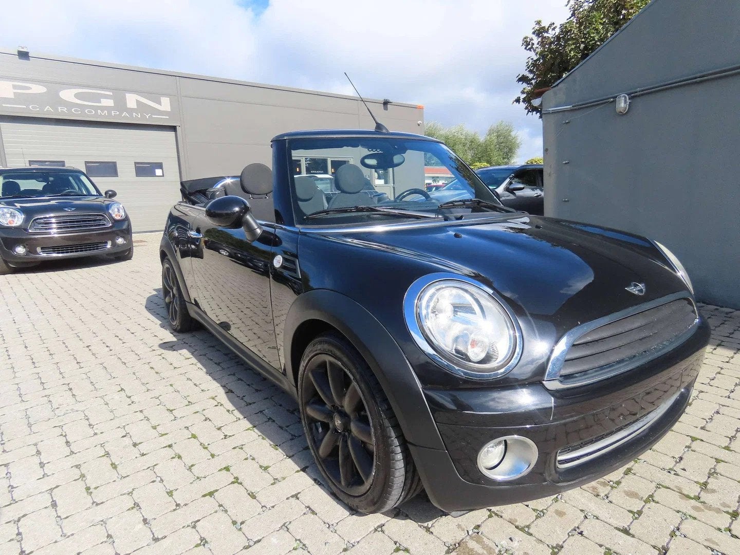 MINI Cabrio One Mini Cabriolet 1.6i One (bj 2010), Auto's, 4 zetels, Gebruikt, 4 cilinders, Zwart