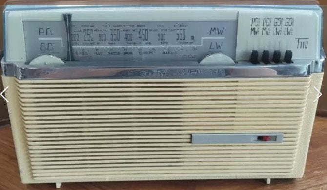 Vintage radio Oceanic T 110 ( 1964 ), Antiek en Kunst, Ophalen of Verzenden