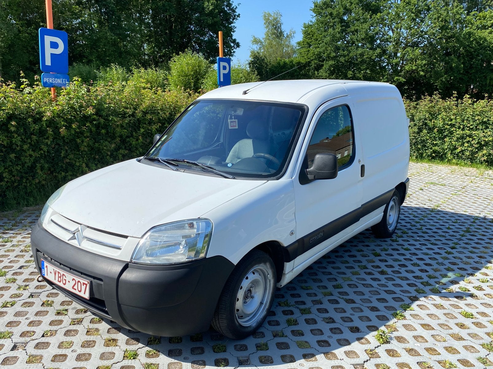 Citroën Berlingo lichte vracht 2007, Voorwielaandrijving, 4 cilinders, Citroën, Wit