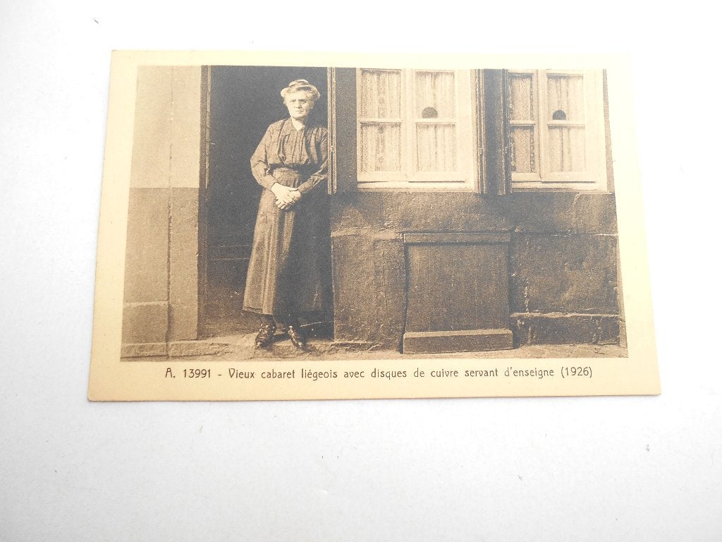 ancienne carte postale Liège Vieux cabaret, Enlèvement ou Envoi, Non affranchie, Liège