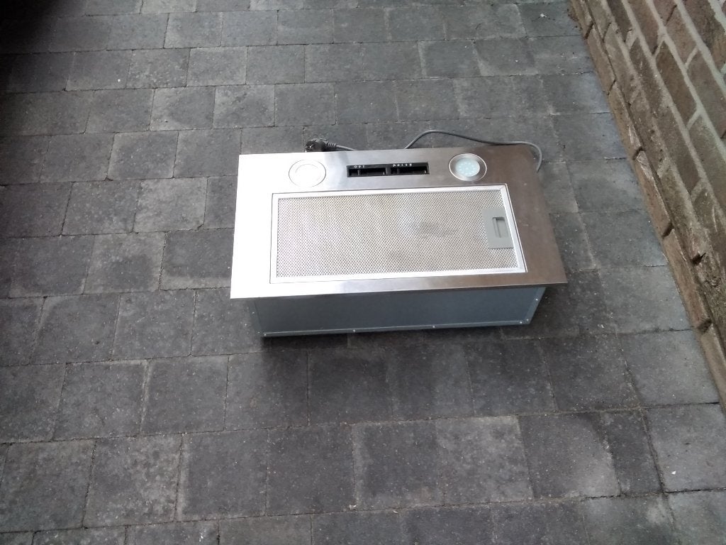 Inbouw dampkap, Elektronische apparatuur, Afzuigkappen, Ophalen, Gebruikt, Inbouw, Motor