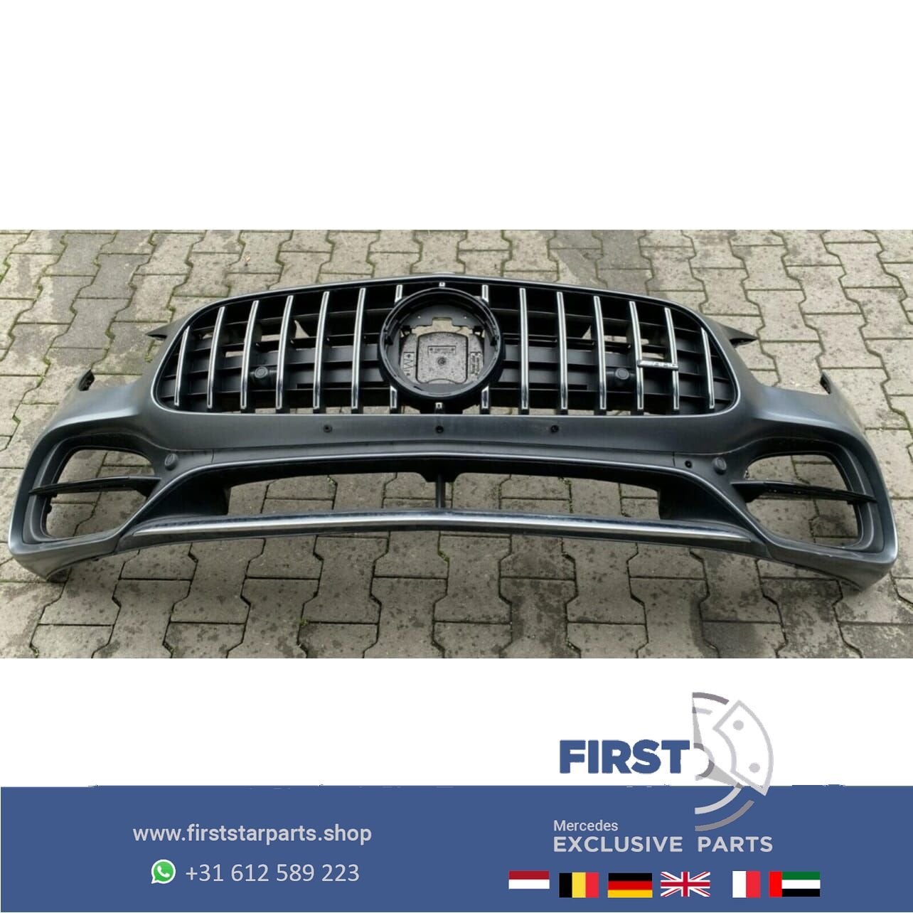 W190 GT - R AMG FACELIFT VOORBUMPER COMPLEET A1908858500 GTR, Utilisé, -, Avant, -