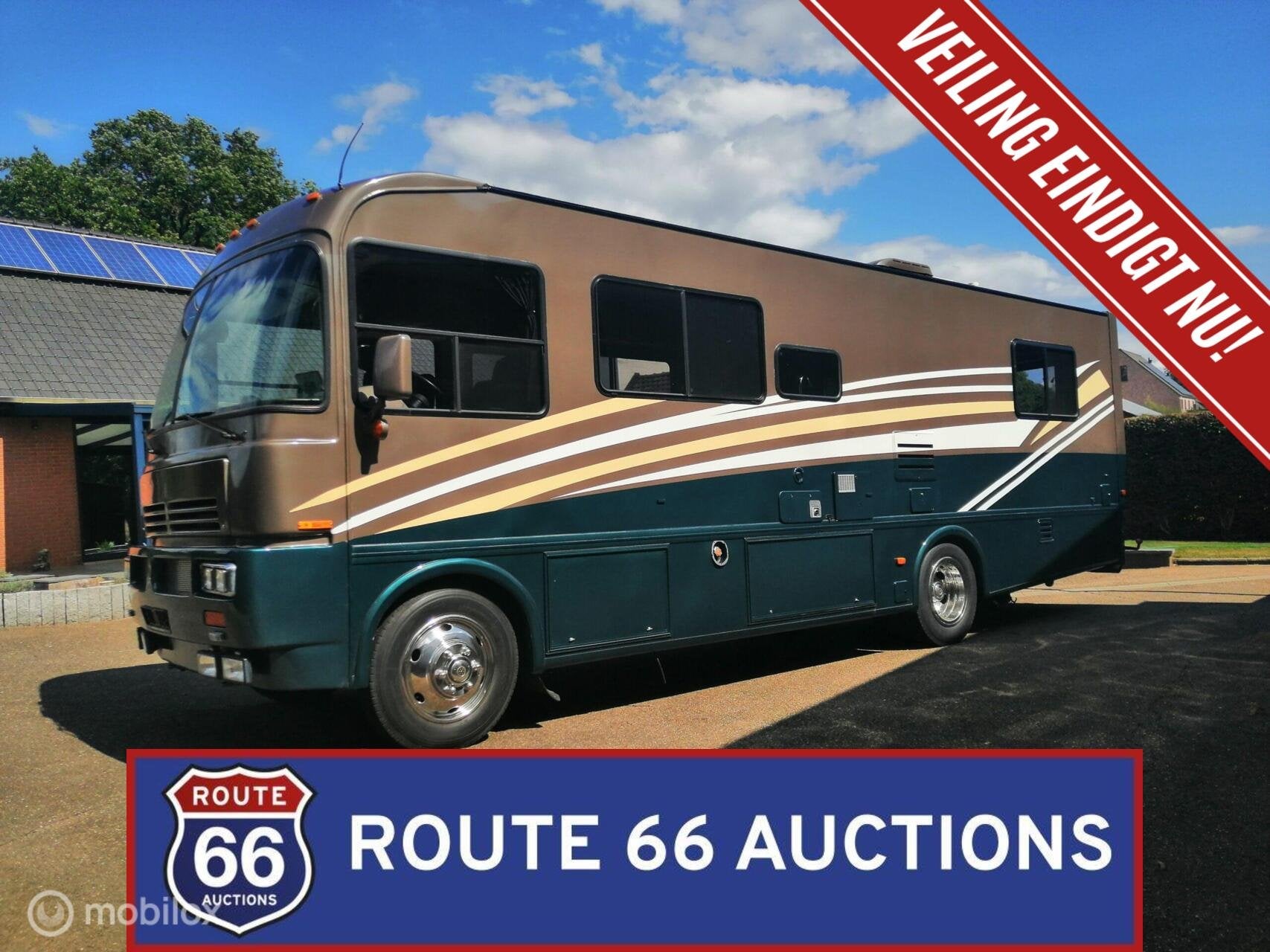 Spartan EC2242 Camper | 1994 | Route 66 Auctions, Autos, Autres marques, Achat, Entreprise, Boîte manuelle