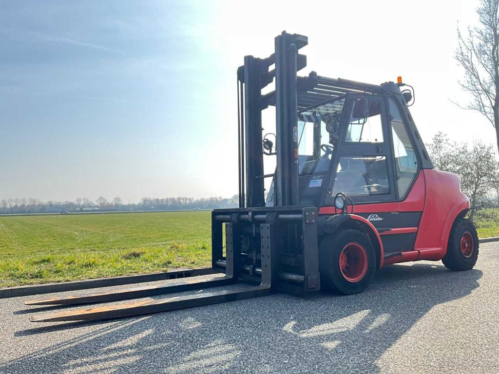 Linde H80-900 8000KG Vorkheftruck Lepelversteller, Zakelijke goederen, Overige aandrijving, Heftruck, Linde