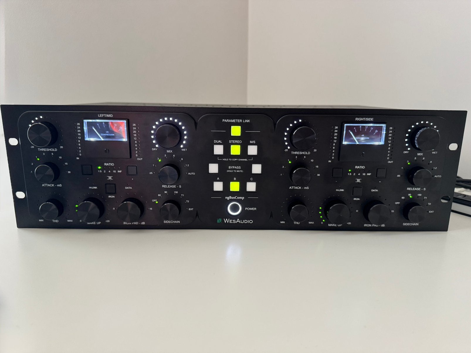 Compresseur WesAudio NgBusComp (Digital control), Audio, Tv en Foto, Professionele apparaten, Zo goed als nieuw, Audio, Ophalen