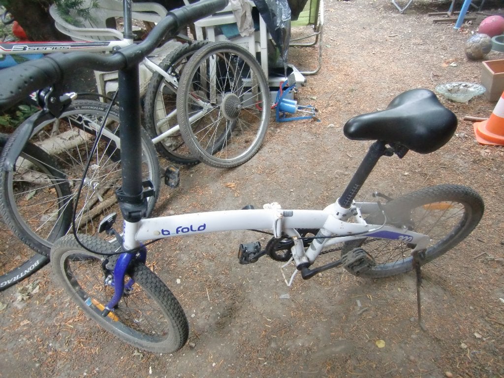 vélo pliable b fold, Fietsen en Brommers, Fietsen | Vouwfietsen, Ophalen, Gebruikt, Totaal opvouwbaar, Heren