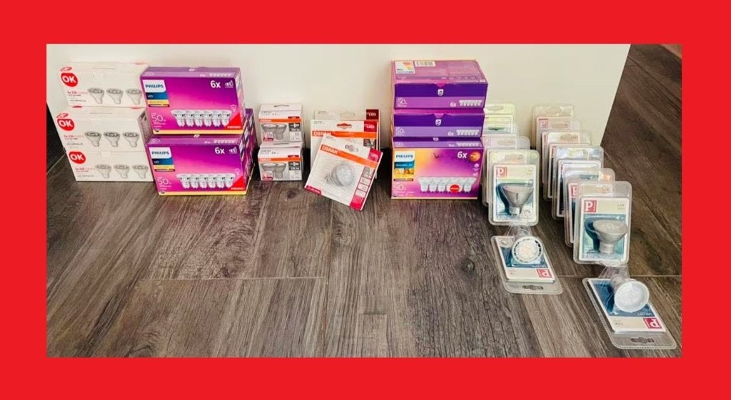 NIEUW gu10 LED Spots Philips Osram Paulmann OK Dimbaar glas, Neuf, Enlèvement ou Envoi, Osram, GU10