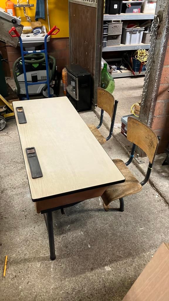 Schoolbank, Huis en Inrichting, Ophalen, Gebruikt