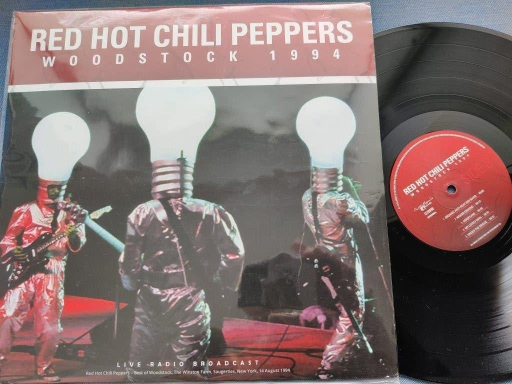 Red hot chili peppers (woodstock 94, perf st, radio broadcas, Ophalen of Verzenden, LP