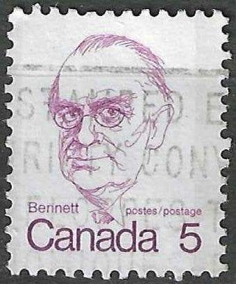 Canada 1973 - Yvert 512 - Richard Bedford Bennett (ST), Verzenden, Gestempeld