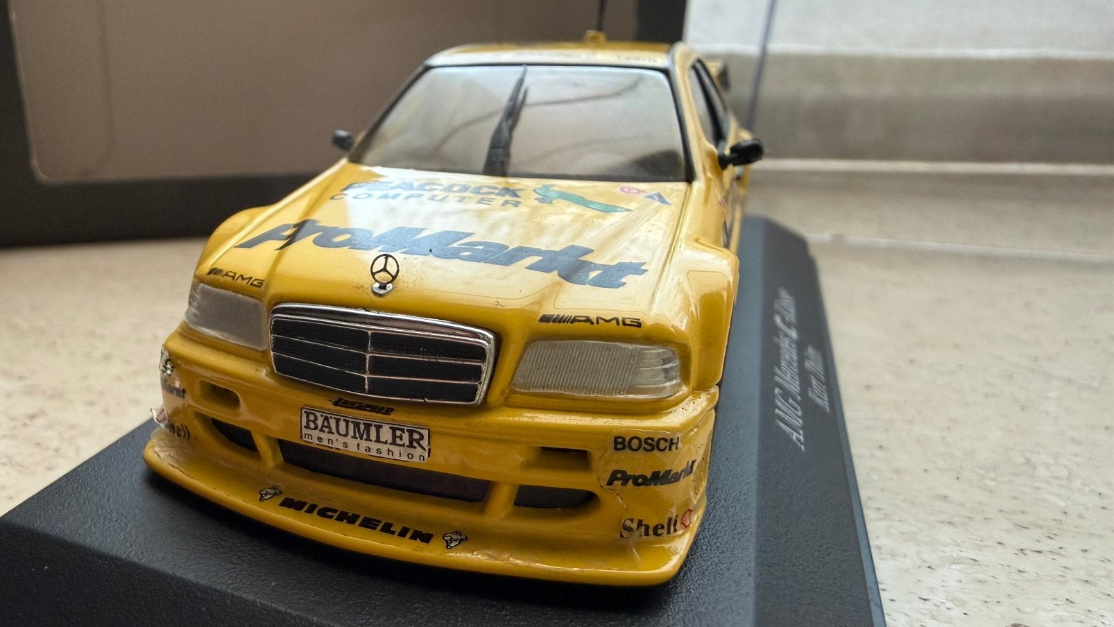 Mercedes C180 DTM 1994 Thiim, Enlèvement ou Envoi, Comme neuf, Voiture, MiniChamps