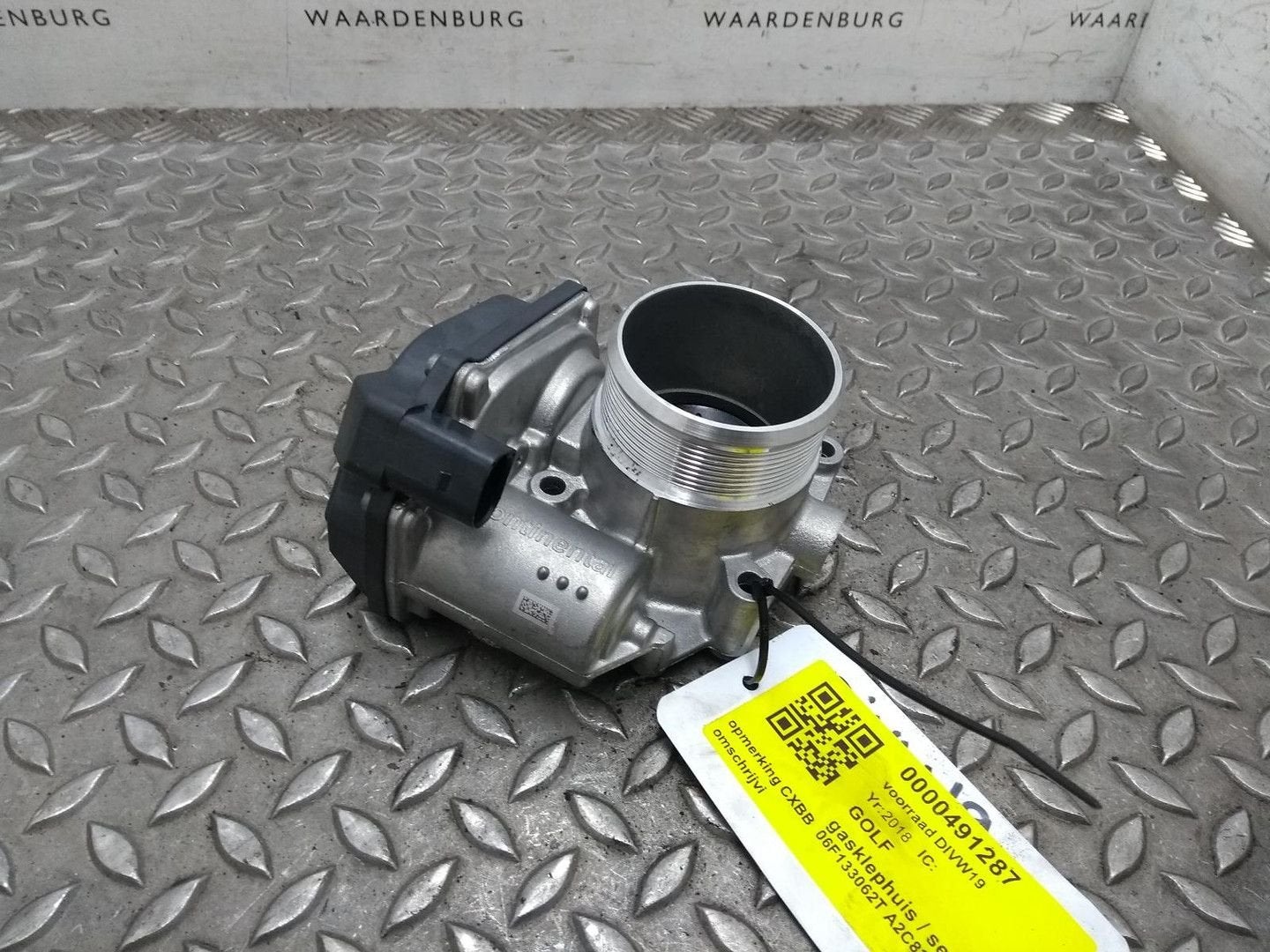 VOLKSWAGEN GOLF GASKLEPHUIS 06F133062T 2018, Ophalen of Verzenden, Gebruikt, ARN erkend
