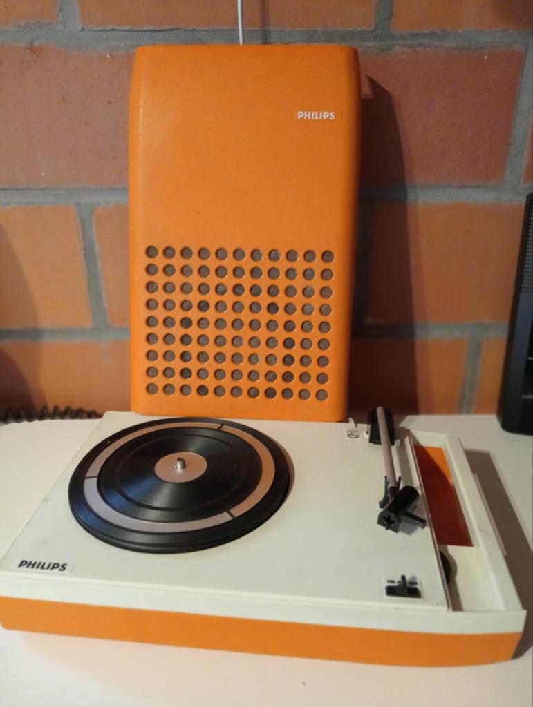 Philips retro platenspeler., Ophalen, Platenspeler, Philips