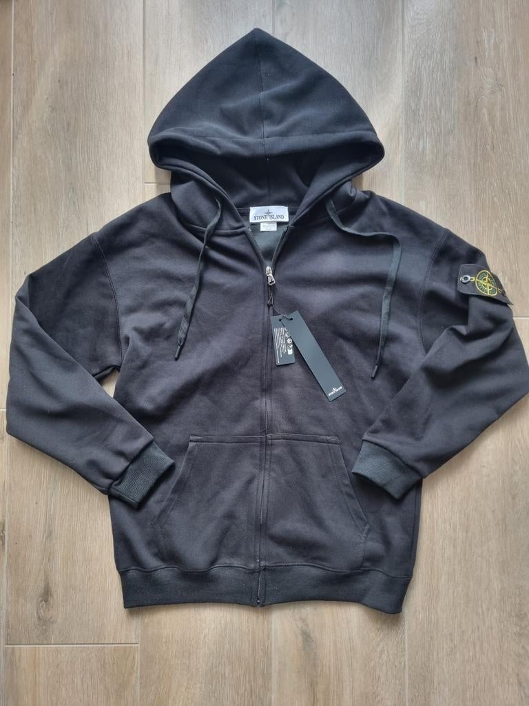 Stone island, Stone island, Maat 48/50 (M), Zwart, Nieuw