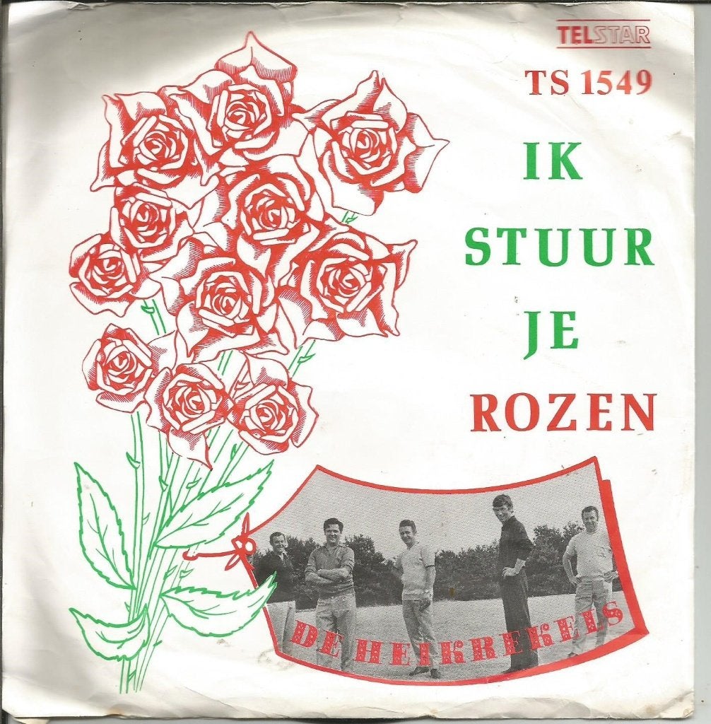 De Heikrekels - Ik Stuur Je Rozen   - Telstar -, Cd's en Dvd's, Ophalen of Verzenden, 7 inch, Nederlandstalig