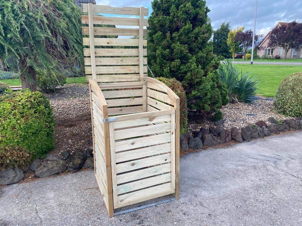 praktische kliko ombouw - op voorraad, Tuin en Terras, Bergingen en Tuinkasten, Ophalen of Verzenden, Nieuw, Hout, Containerberging