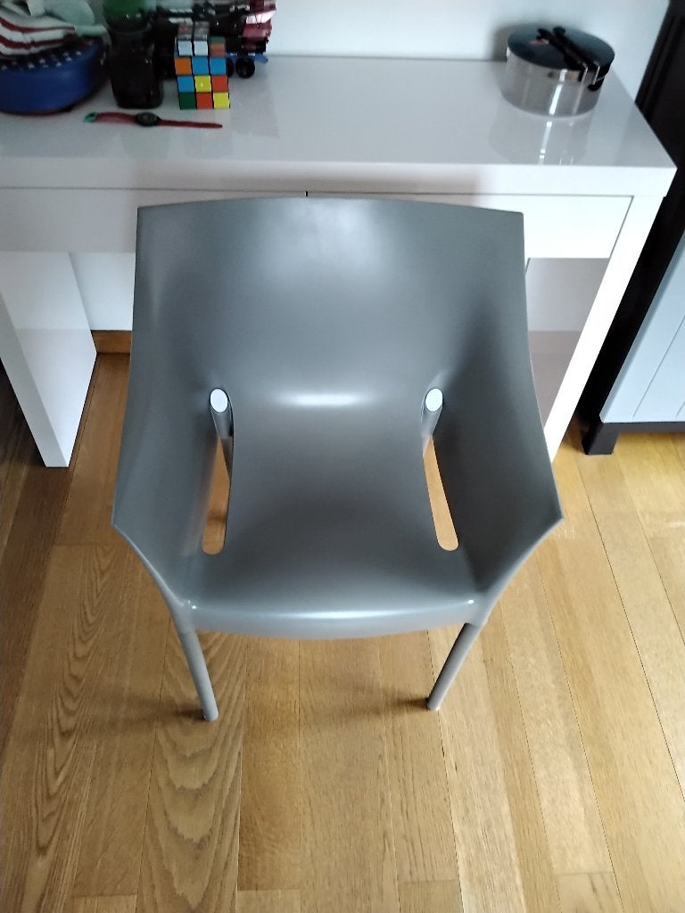 Design stoel van Philip Starck., Gris, Comme neuf, Synthétique, Enlèvement