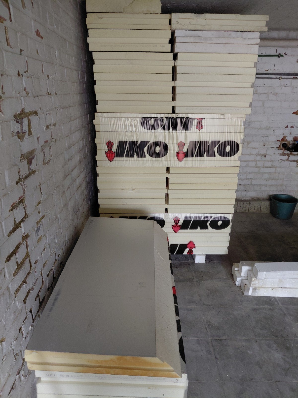Isolatieplaten PIR 14cm merk IKO, Doe-het-zelf en Bouw, Isolatie en Afdichting, Ophalen, Nieuw, Hardschuim (Pir), 15 m² of meer