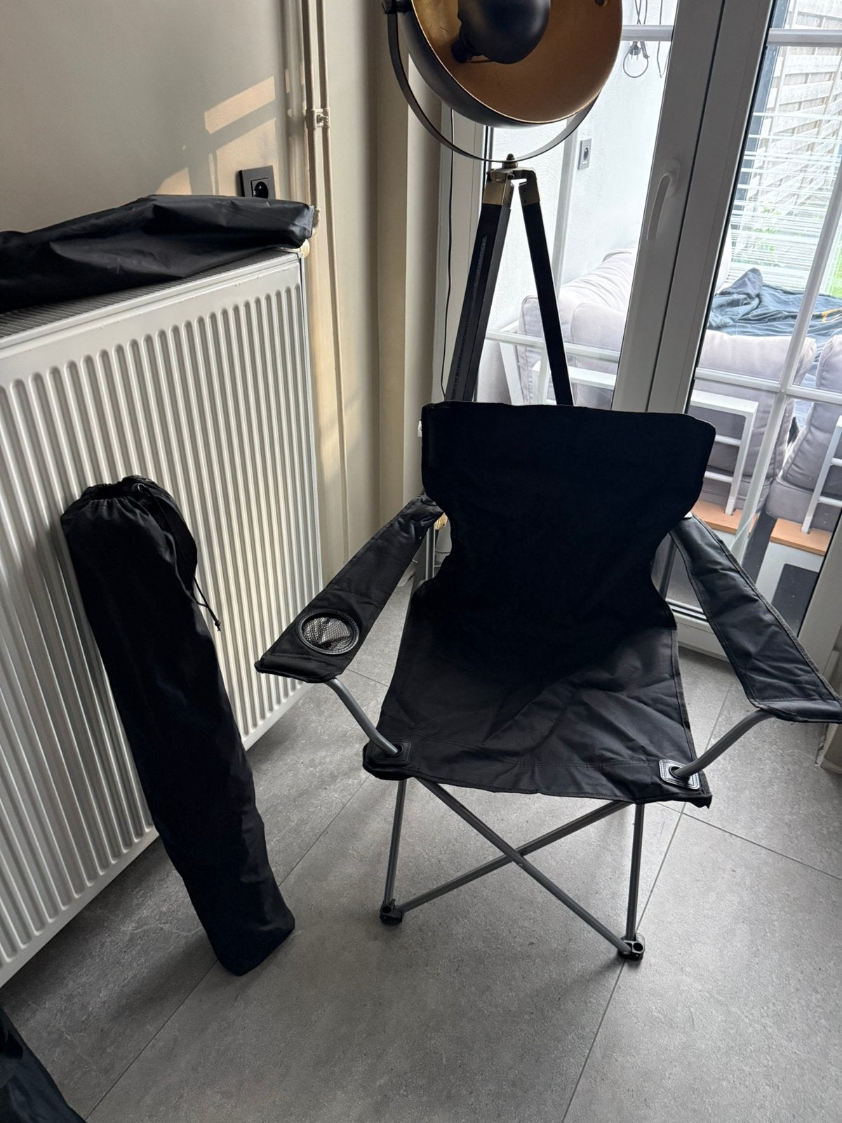 Kamping stoeltjes 2 stuks, Ophalen, Zo goed als nieuw