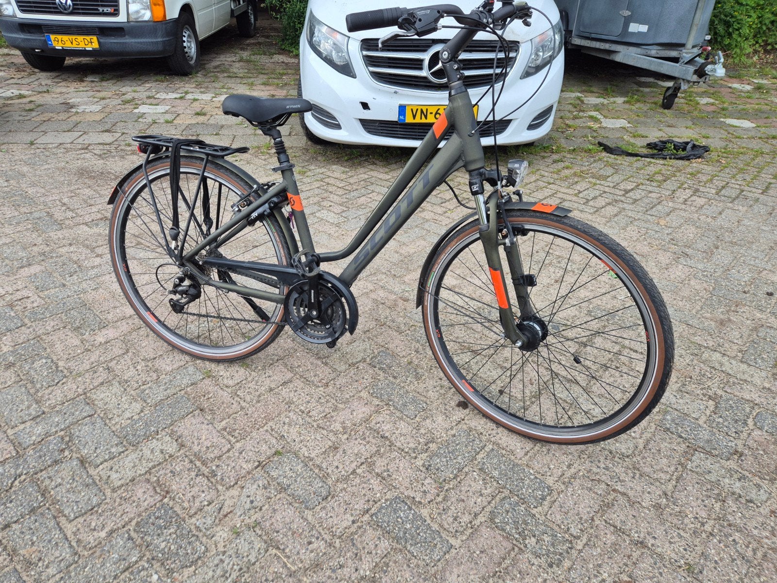 Mooie scott damesfiets, Fietsen en Brommers, Ophalen