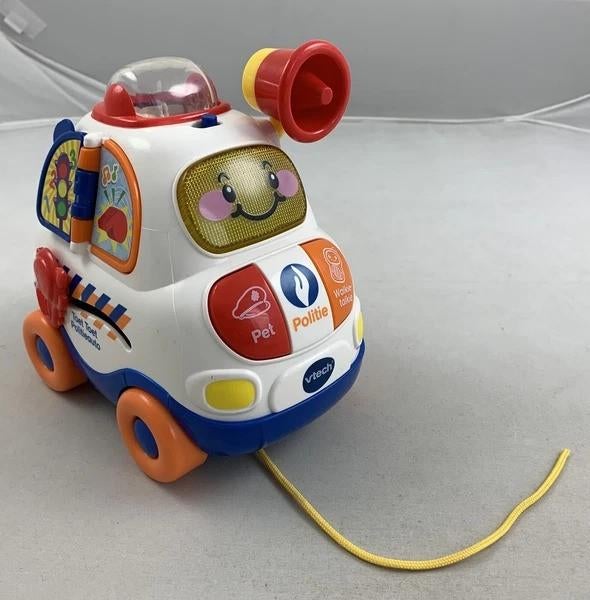 Cordon de serrage VTech Toet Toet Cars pour voiture de polic, Envoi, Comme neuf