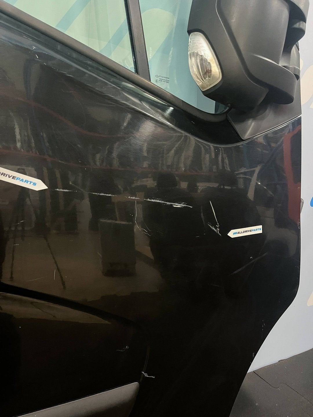 Renault Master Voorportier rechts zwart 801001682R, Gebruikt, -, Deur, -