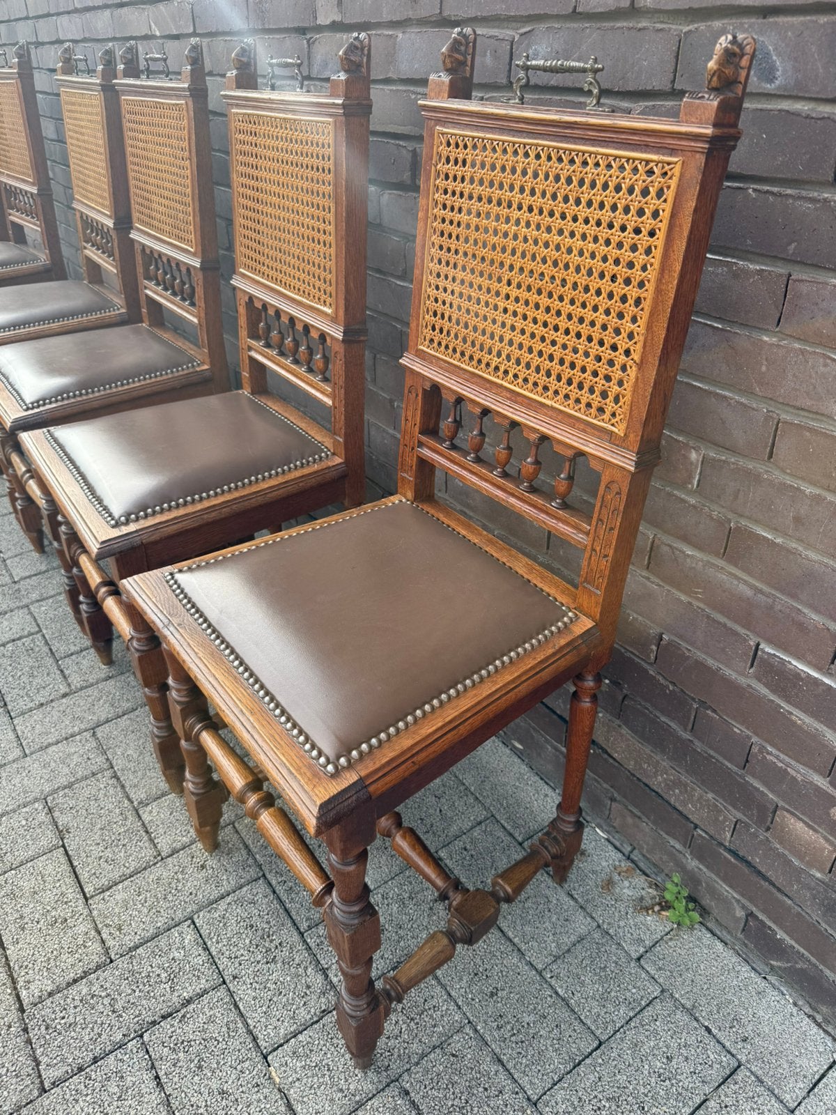 Antieke stoelen Mechelse stijl, Antiek en Kunst, Ophalen