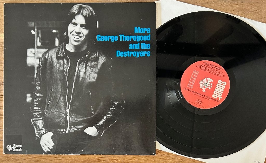 GEORGE THOROGOOD & DESTROYERS - More ( LP; NMINT ), CD & DVD, Pressage original, Enlèvement ou Envoi, Comme neuf, Blues rock